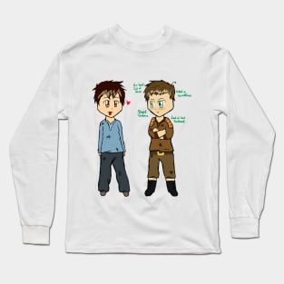 Gally C'Mon - Gally and Thomas - The Maze Runner Long Sleeve T-Shirt